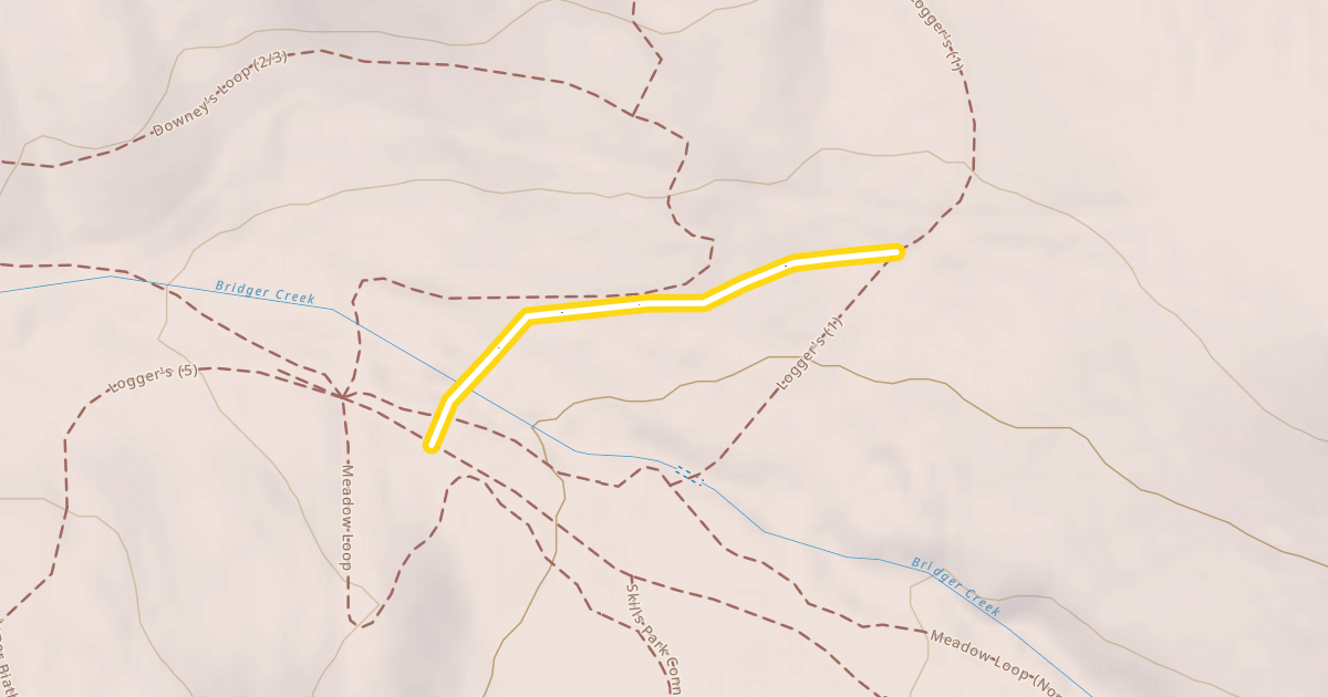 Map preview of Lookout Trail