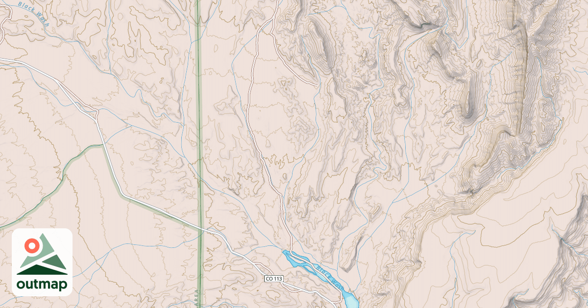 Map of BLM National GTLF Public Motorized Roads 023c0f37-b3e4-4ddb-bc8e-69515b10a242