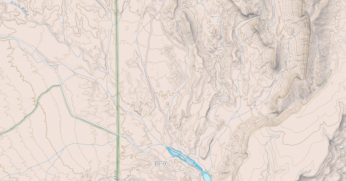 Map preview of BLM National GTLF Public Motorized Roads 023c0f37-b3e4-4ddb-bc8e-69515b10a242
