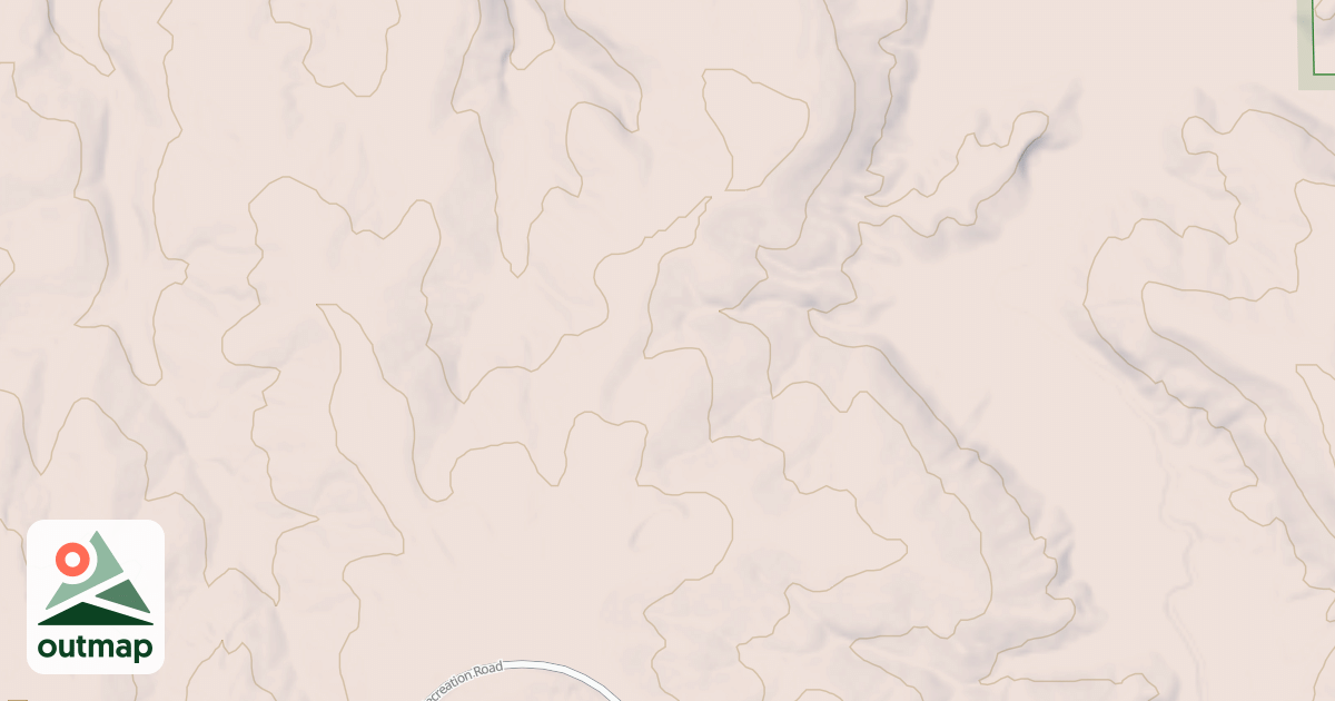 Map of LAKE OF EGYPT 870B