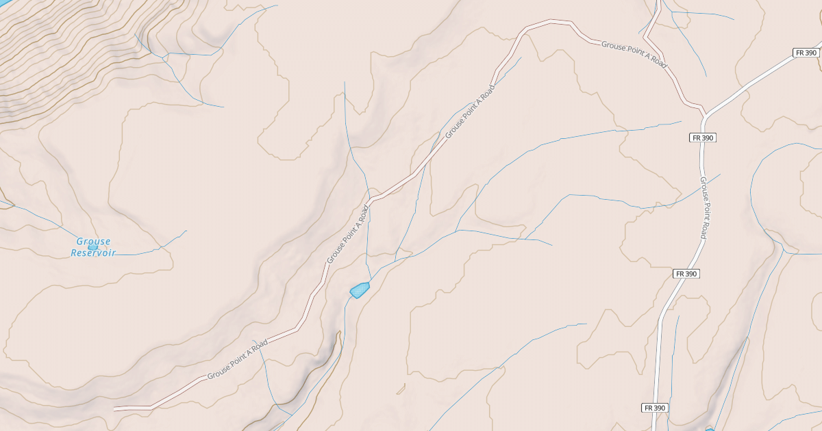 Map preview of GROUSE POINT A