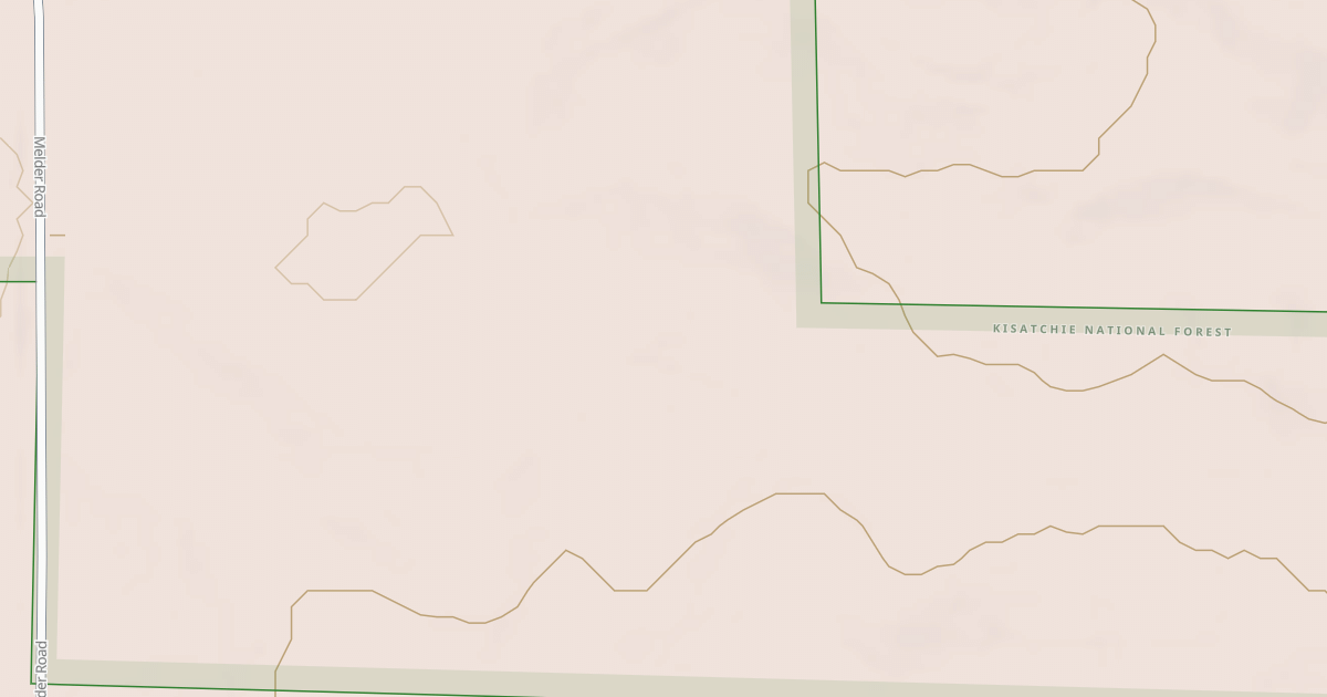 Map preview of USFS National Forest System Roads {2B475177-EBFE-4F89-ABD9-A1C6E9C78717}