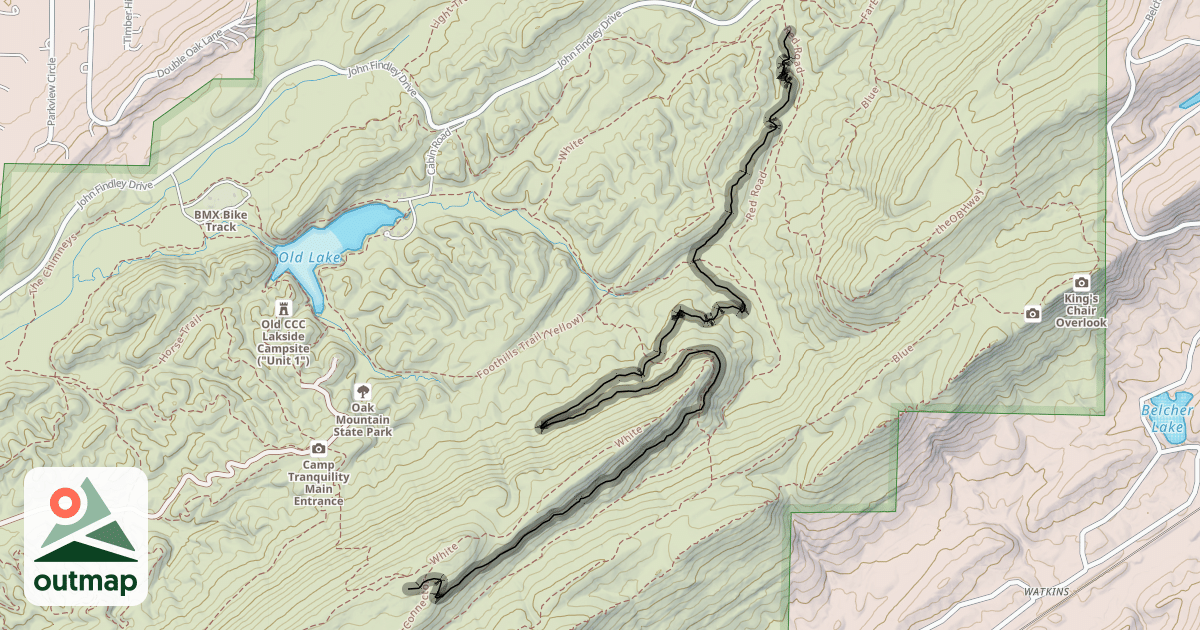 Map of Roman Road