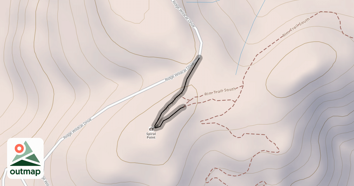 Map of Spiral Point