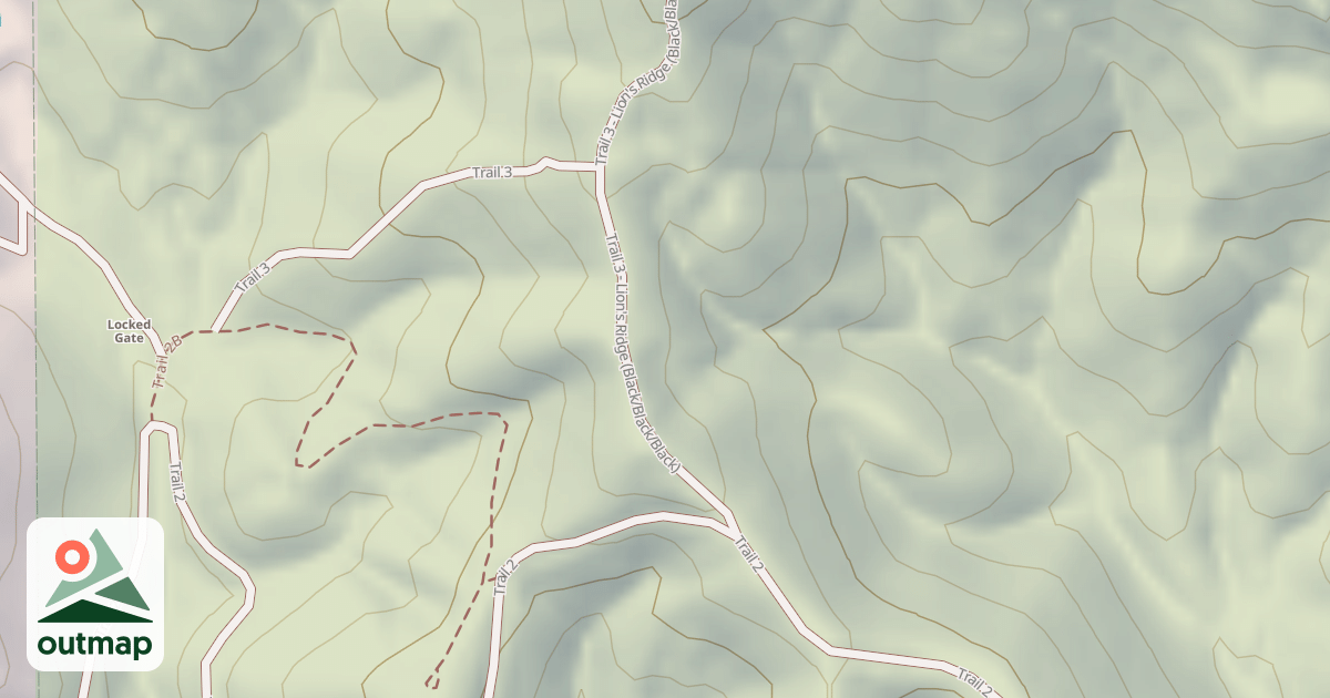 Map of USGS National Digital Trails 16bc6977-7af7-471c-9d36-c581b1191766