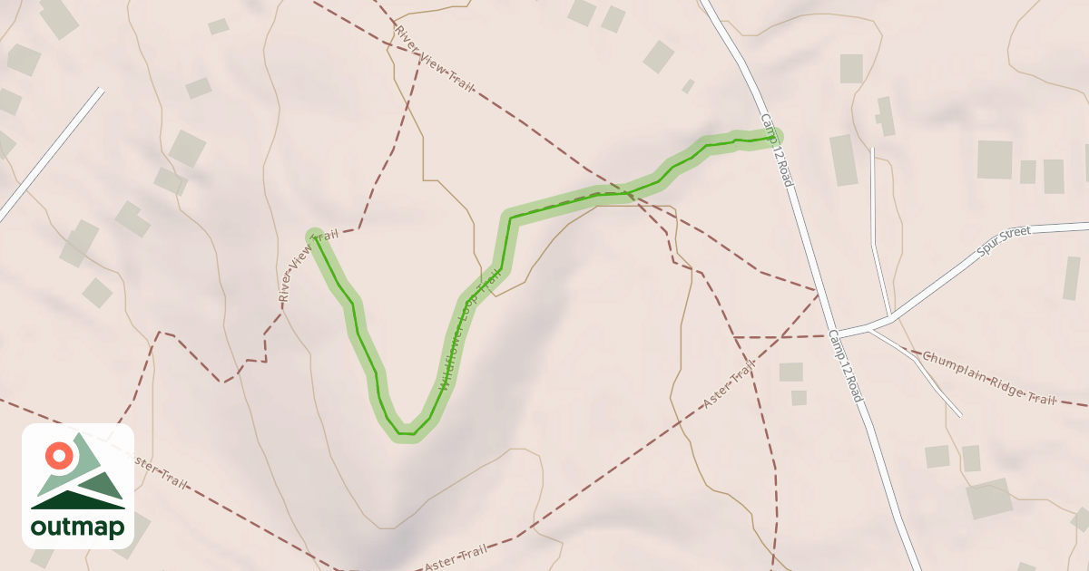 Map of Wildflower Loop Trail