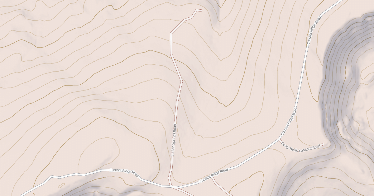 Map preview of INDIAN SPRINGS