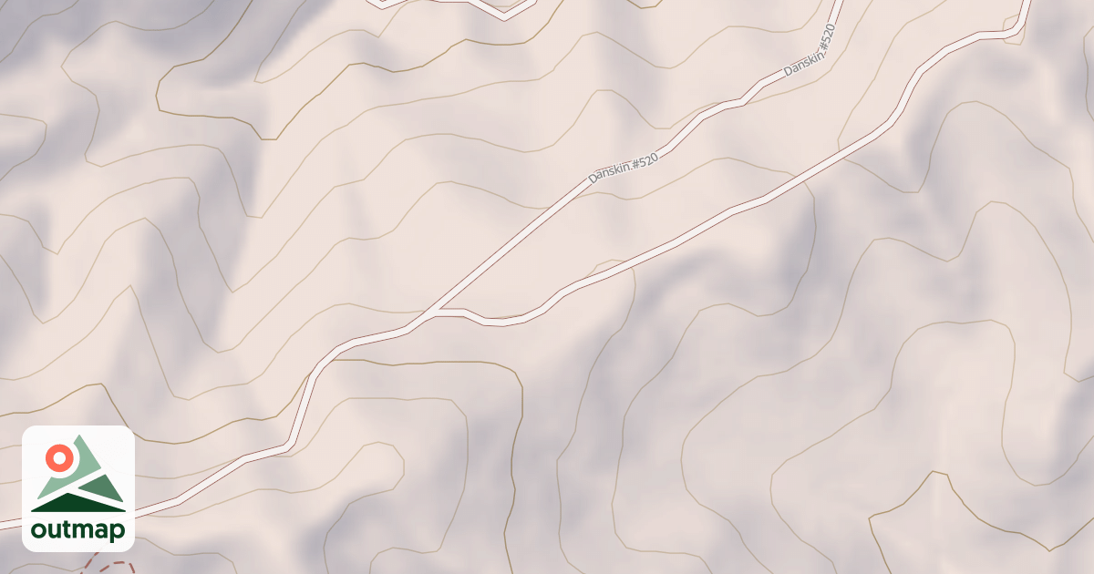 Map of Danskin #521