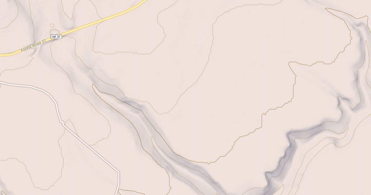 Map preview of USFS National Forest System Roads {137E3A81-4687-424A-952C-E3FB3E1F570E}