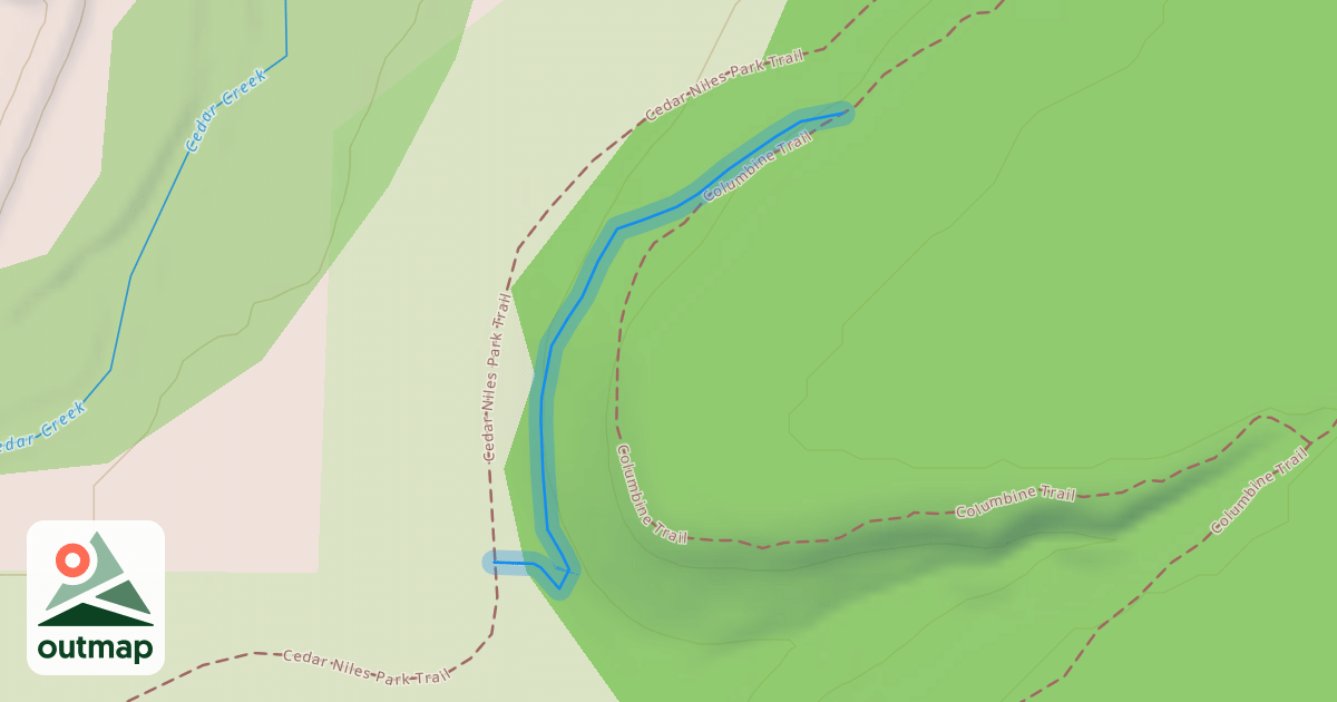 Map of Columbine Connector
