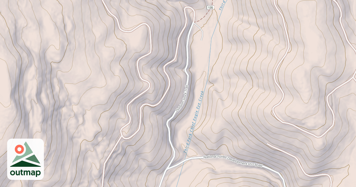 Map of SPUR 653Q