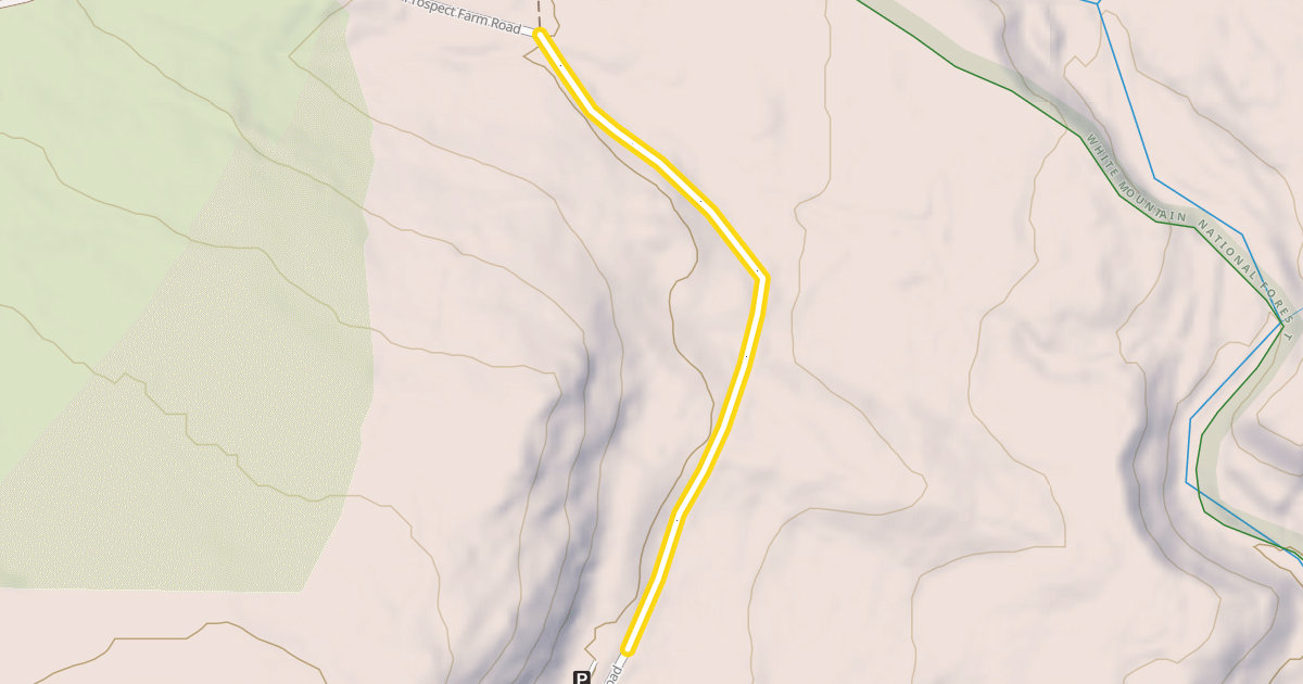 Map preview of Carter Notch Road