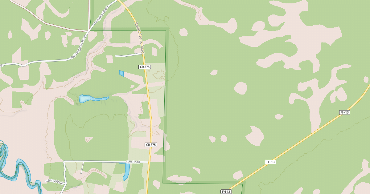 Map preview of USFS Motor Vehicle Use Map Roads {BFEC8A33-AA0C-4E78-8789-58BF2041628F}