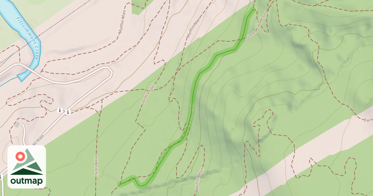 Map of Siwash Trail