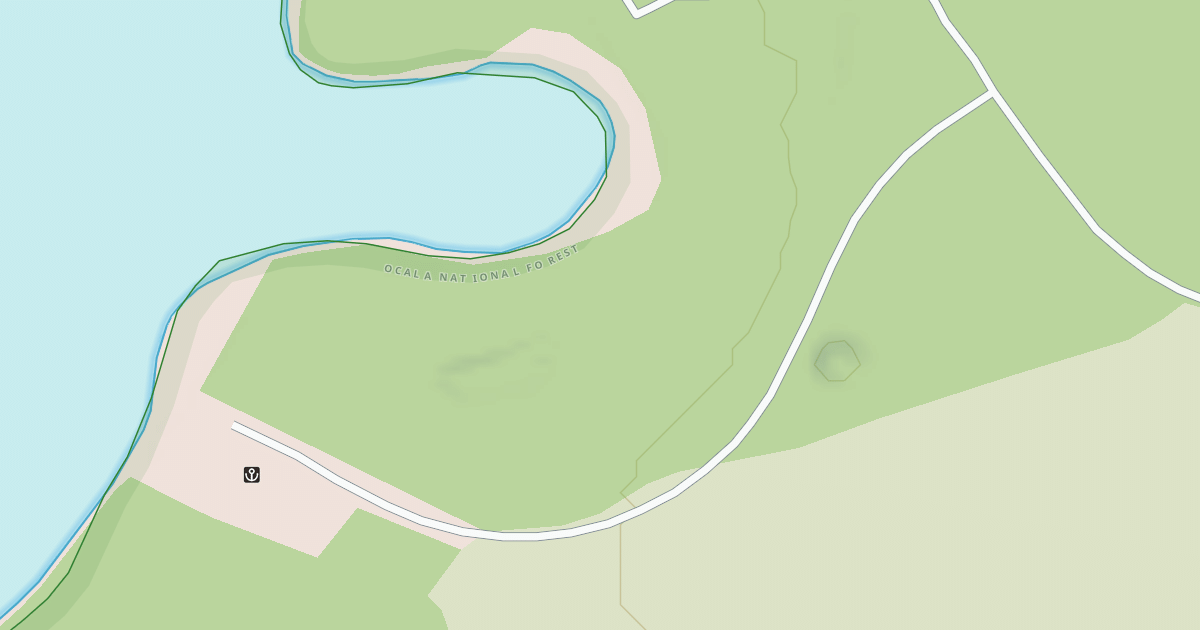 Map preview of MILL DAM BOAT RAMP