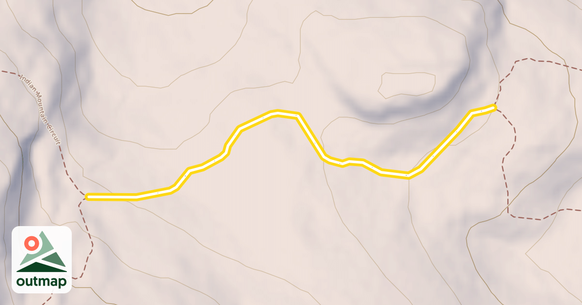 Map of Indian Mountain Circuit