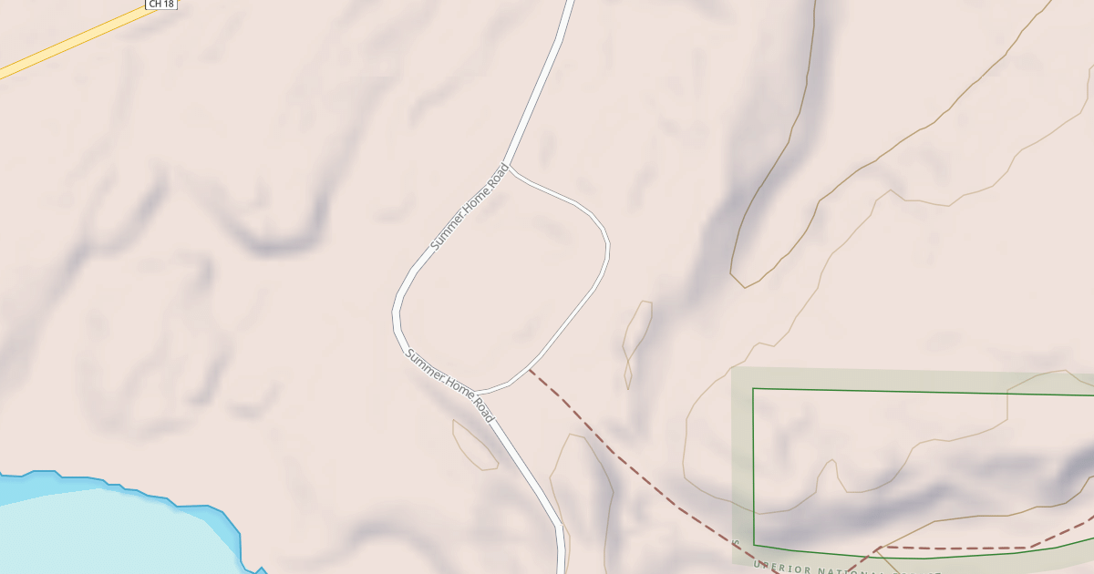 Map preview of GLACIER POND 2  (WNTR PARKING)