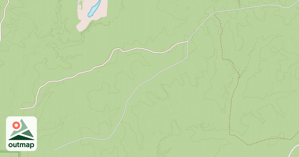 Map of USFS Motor Vehicle Use Map Roads {B4086FF4-F56B-440B-A21D-53E7098CCC2A}