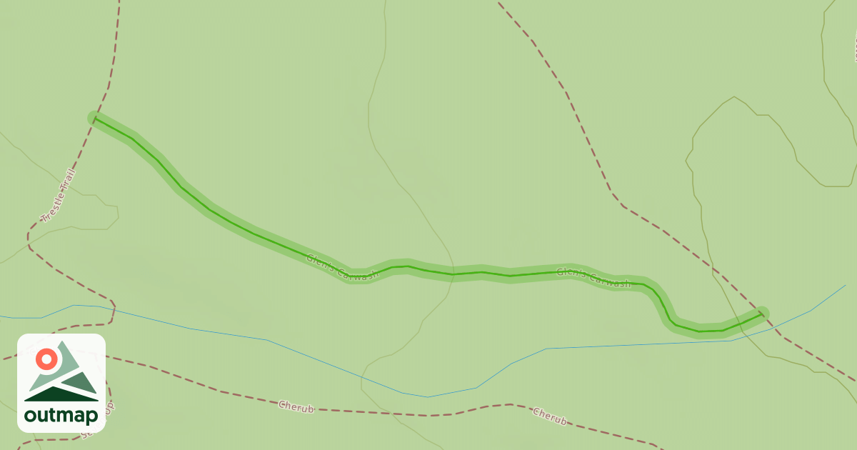 Map of Glen's Carwash
