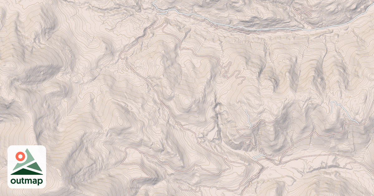 Map of BARNABY CREEK