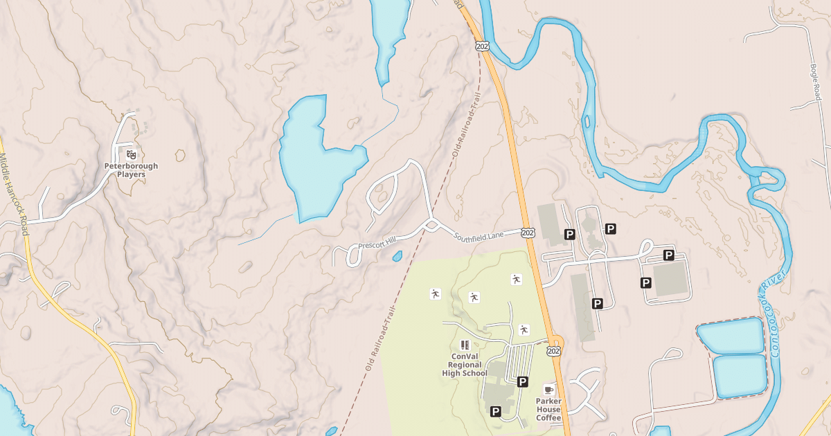Map preview of Inactive RR