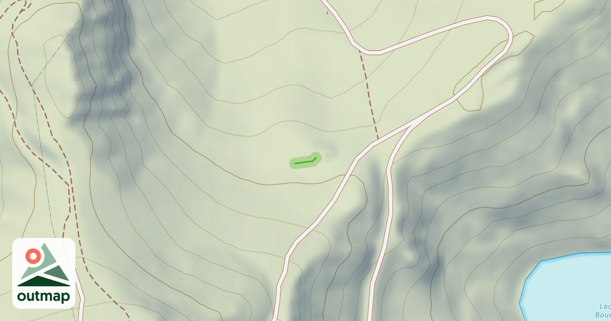 Map of Belvédère