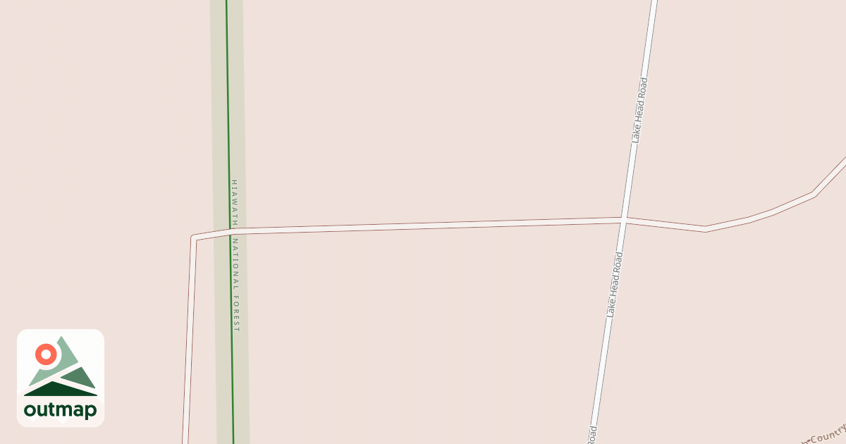 Map of BREVOORT CAMP SPUR C