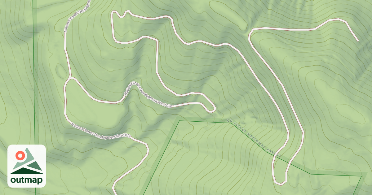 Map of COPPER QUEEN MINE