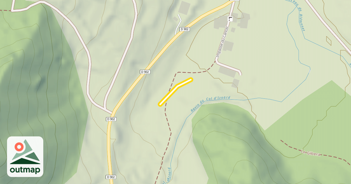Map of Le Savare