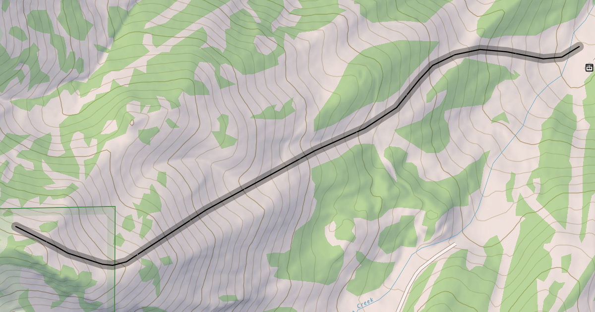 Map preview of Wildflower Downhill