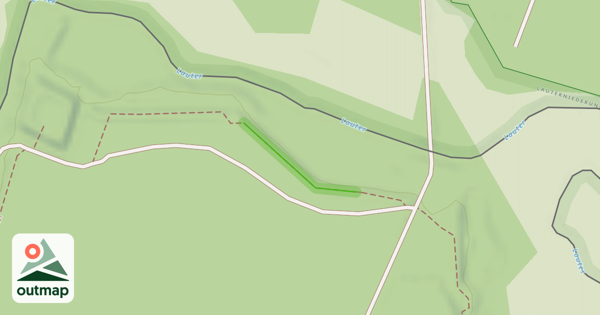 Map of Ligne de la Lauter