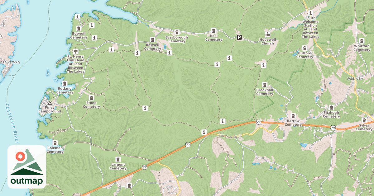 Map of FT. HENRY ROAD