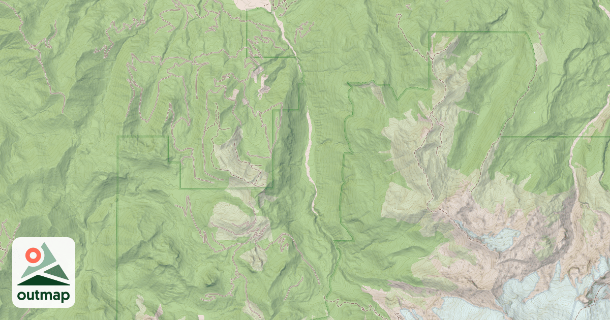 Map of GLACIER CREEK SNOWMOBILE 39