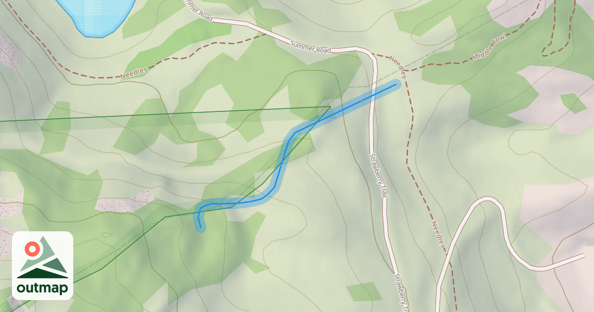 Map of Dan's Run