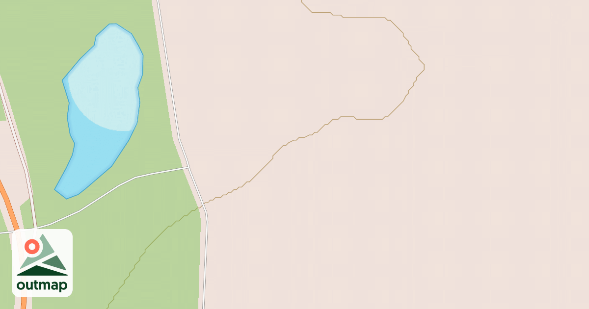 Map of Little Meiers Lake