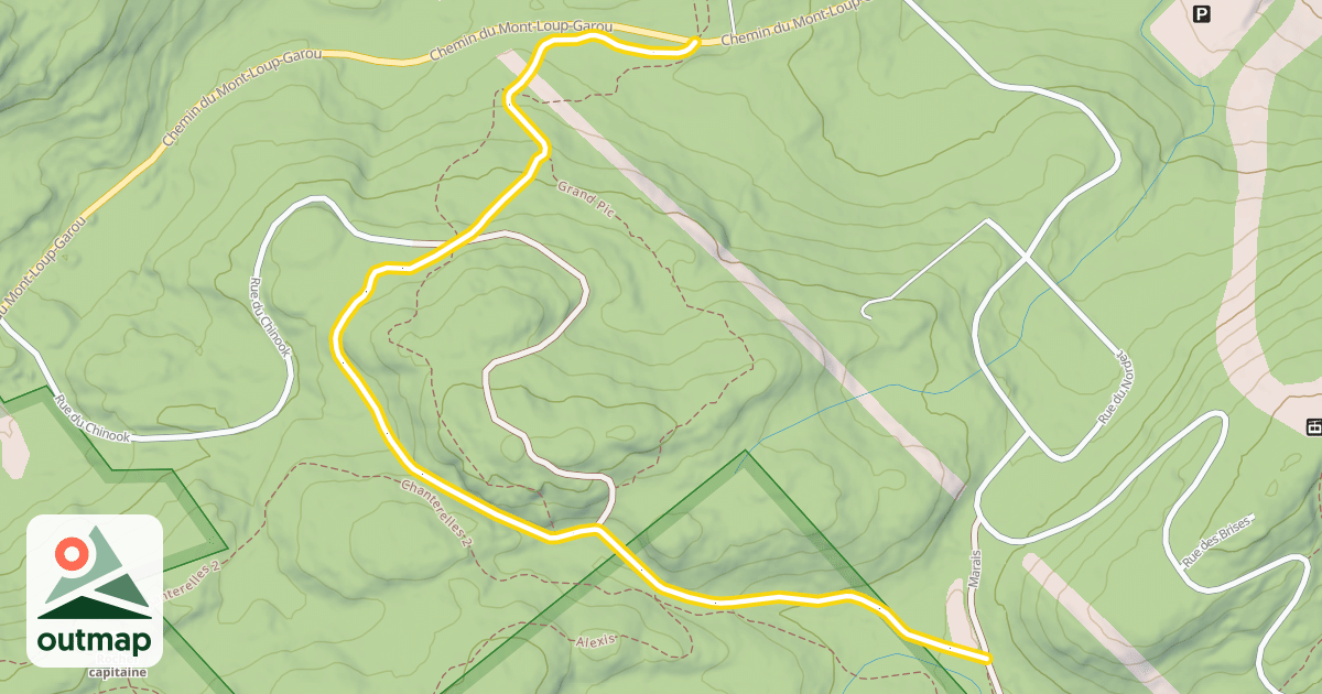 Map of Adéloise-Ouest