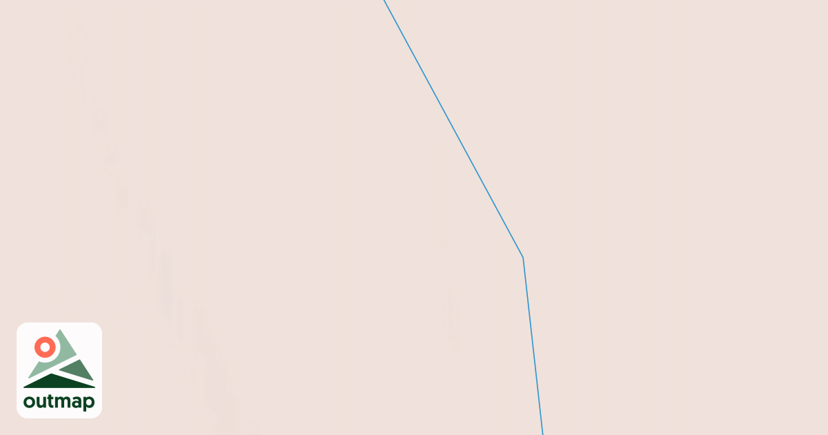 Map of Copper Lake Trail