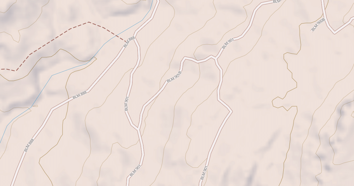 Map preview of BLM National GTLF Public Motorized Roads 8bf0016a-5365-498f-b4ce-6182e9757cf4