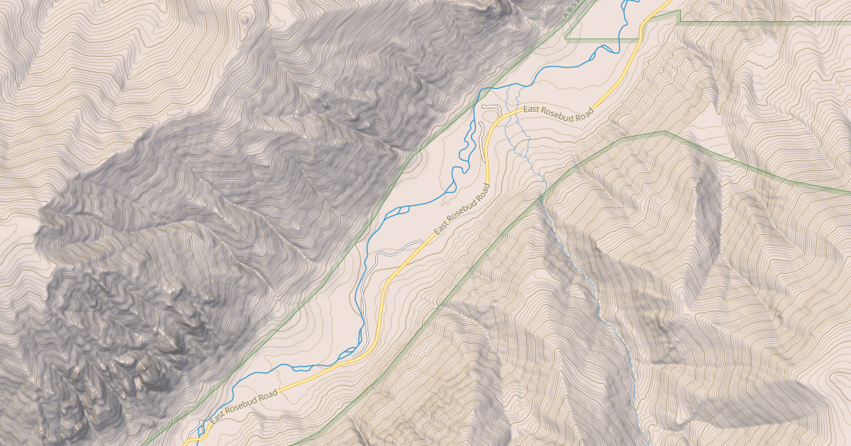 Map preview of EAST ROSEBUD