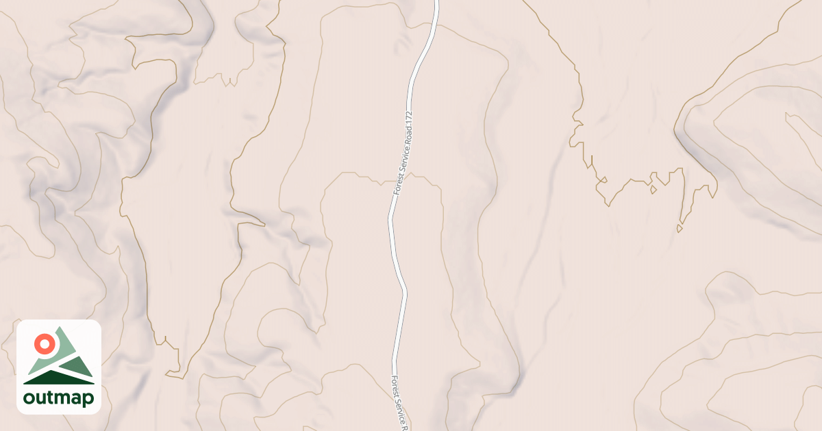 Map of TURNER CREEK