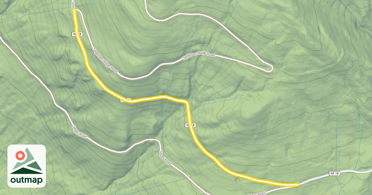 Map of Segelsen Road