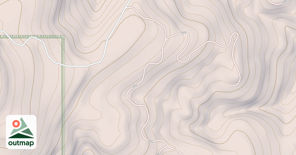 Map of BLUE RIDGE B
