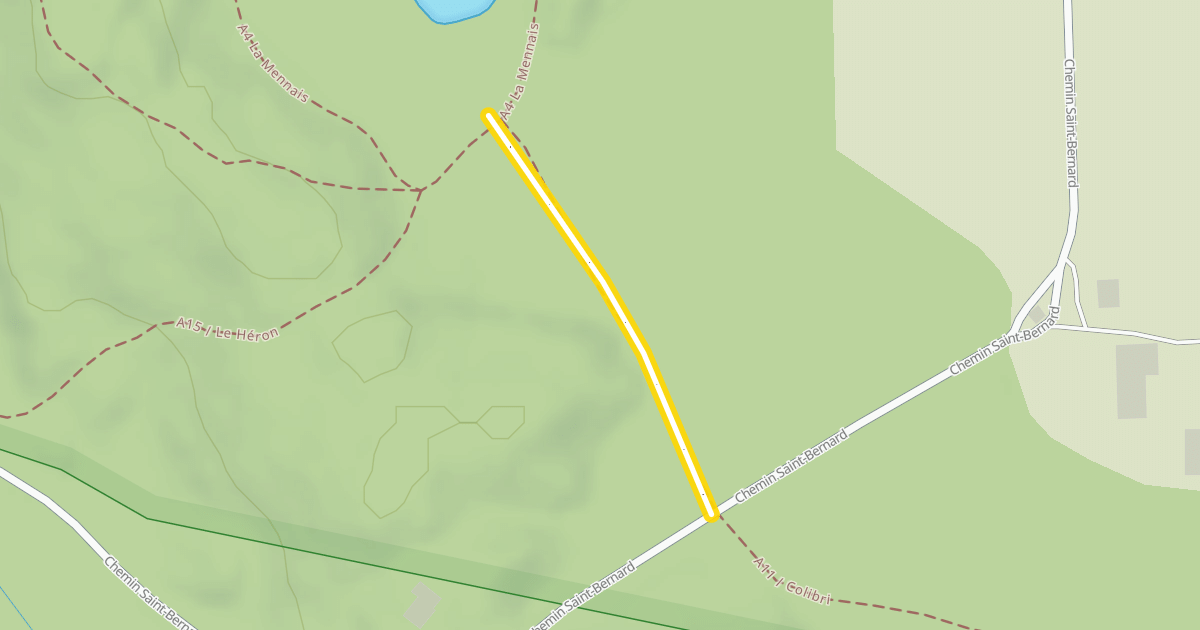Map preview of A11 / Colibri