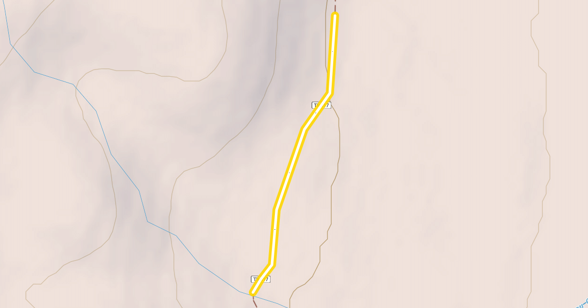 Map preview of Resurrection Pass Trail