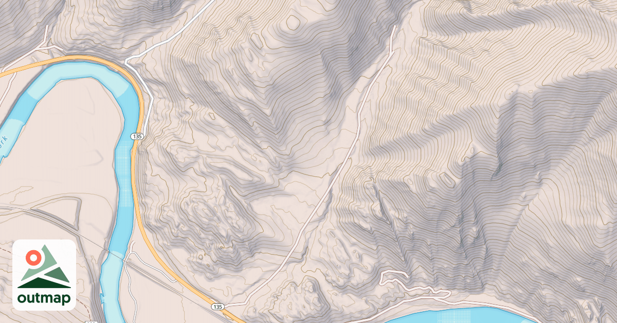 Map of PATRICK CREEK