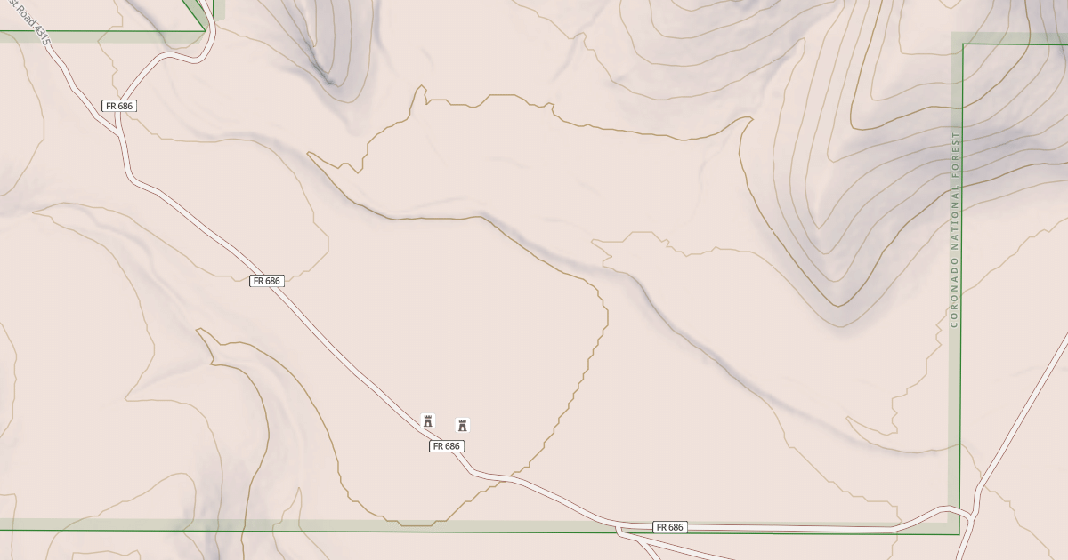 Map preview of JACKWOOD PASS