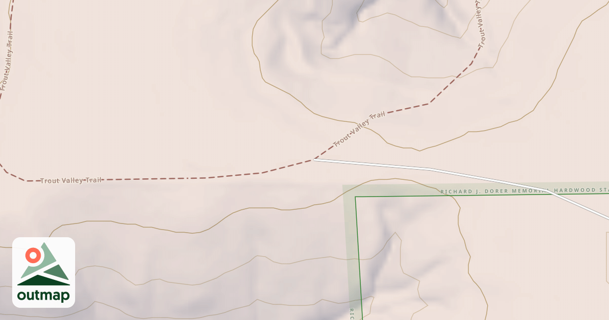 Map of Trout Valley Trail