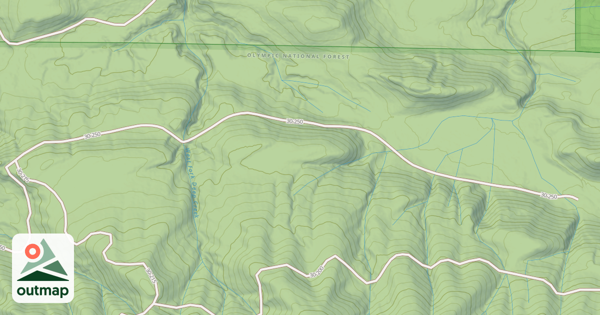 Map of USFS National Forest System Roads {0D995F1A-24CE-43CF-90C0-5D845D7A7AC7}