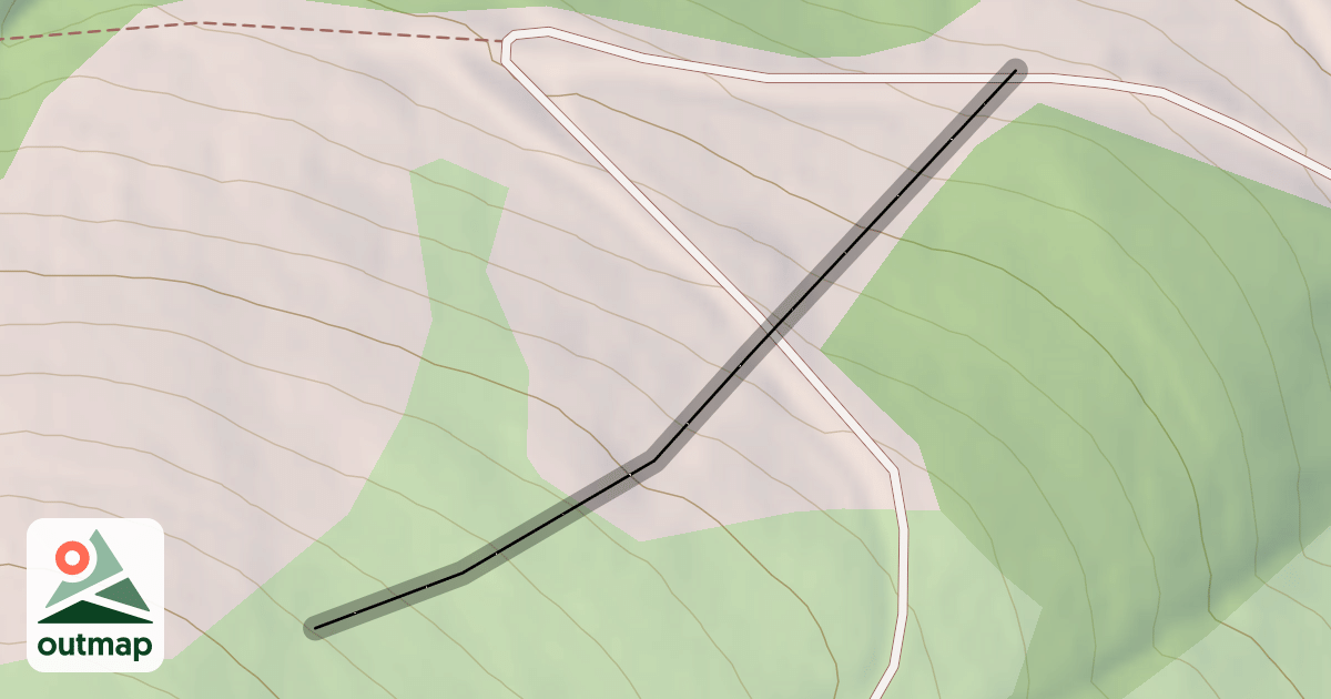 Map of La blanche