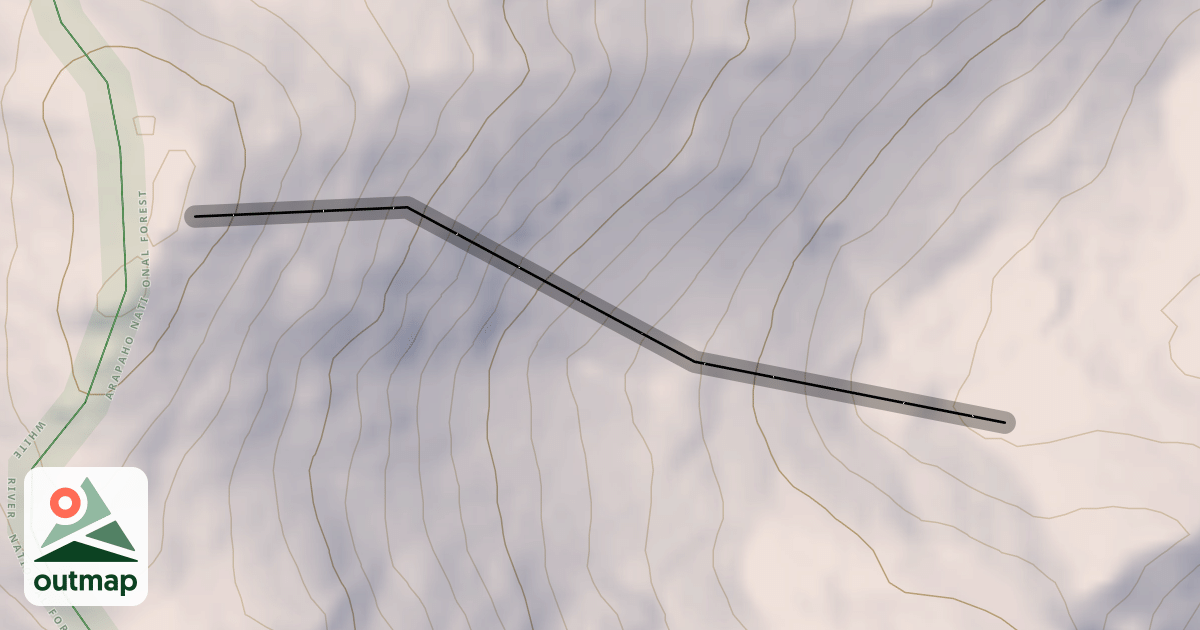 Map of Rock Chutes